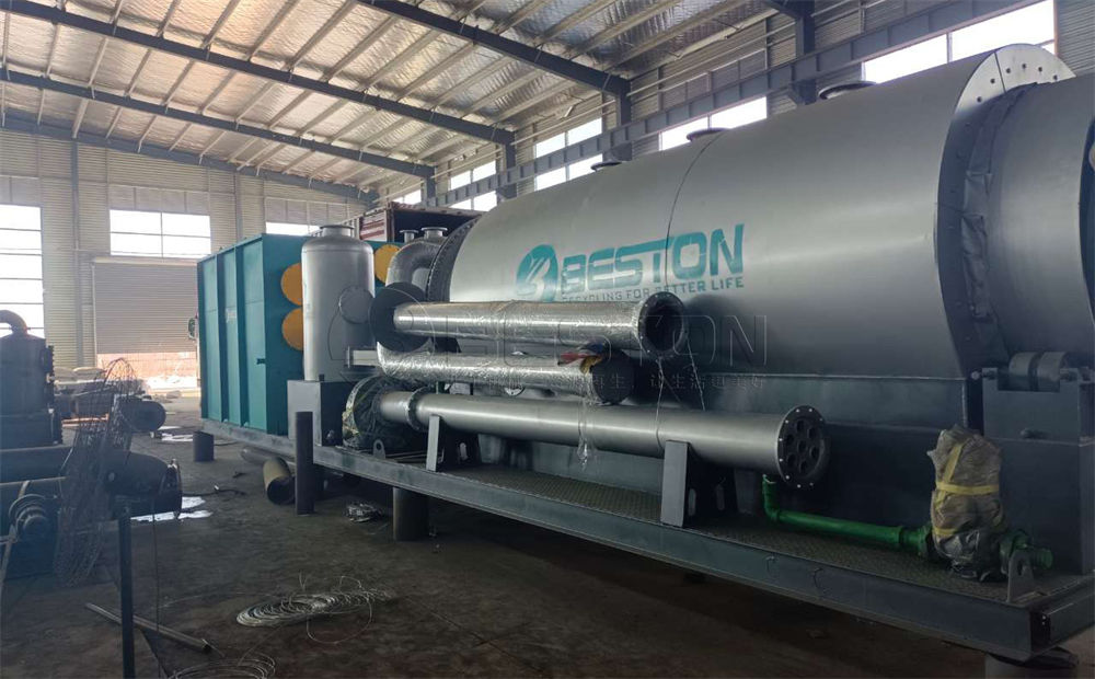 印尼廢輪胎煉油設(shè)備