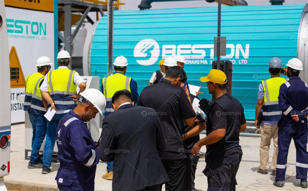 BLJ-16型號(hào)利比亞油泥熱解設(shè)備