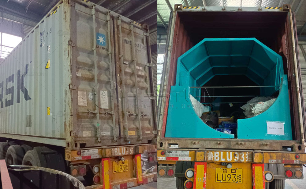 BST-30馬來西亞炭化設(shè)備發(fā)貨