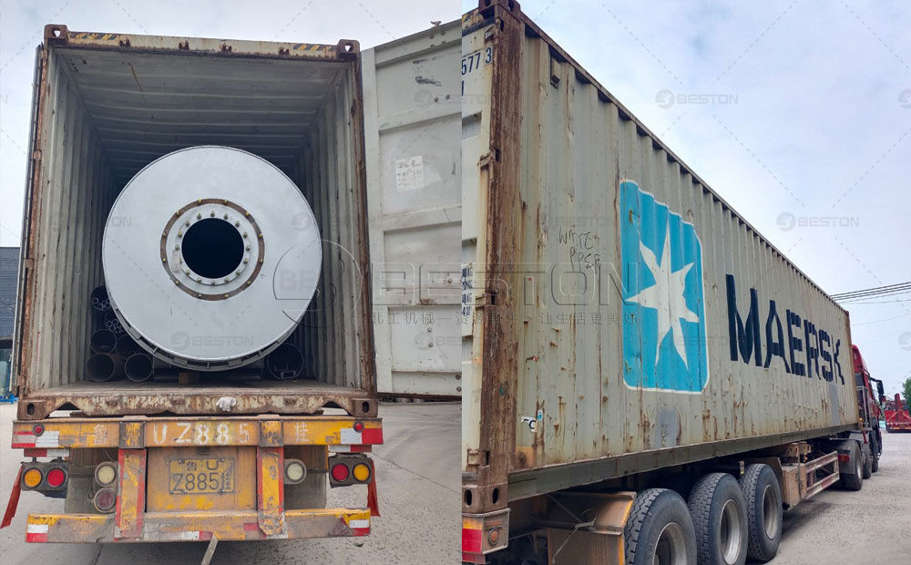 BST-30馬來西亞炭化設(shè)備發(fā)貨