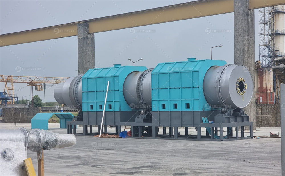 克羅地亞BST-50秸稈炭化設(shè)備安裝