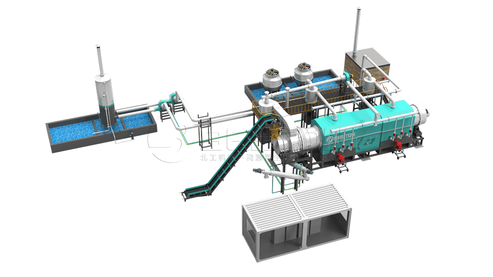電池負極材料預(yù)碳化